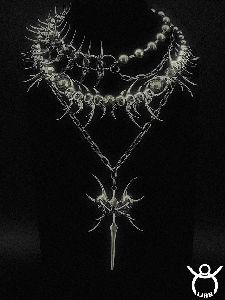Men Accessories Neck Chain - 2025 New Punk Necklace Silver Color