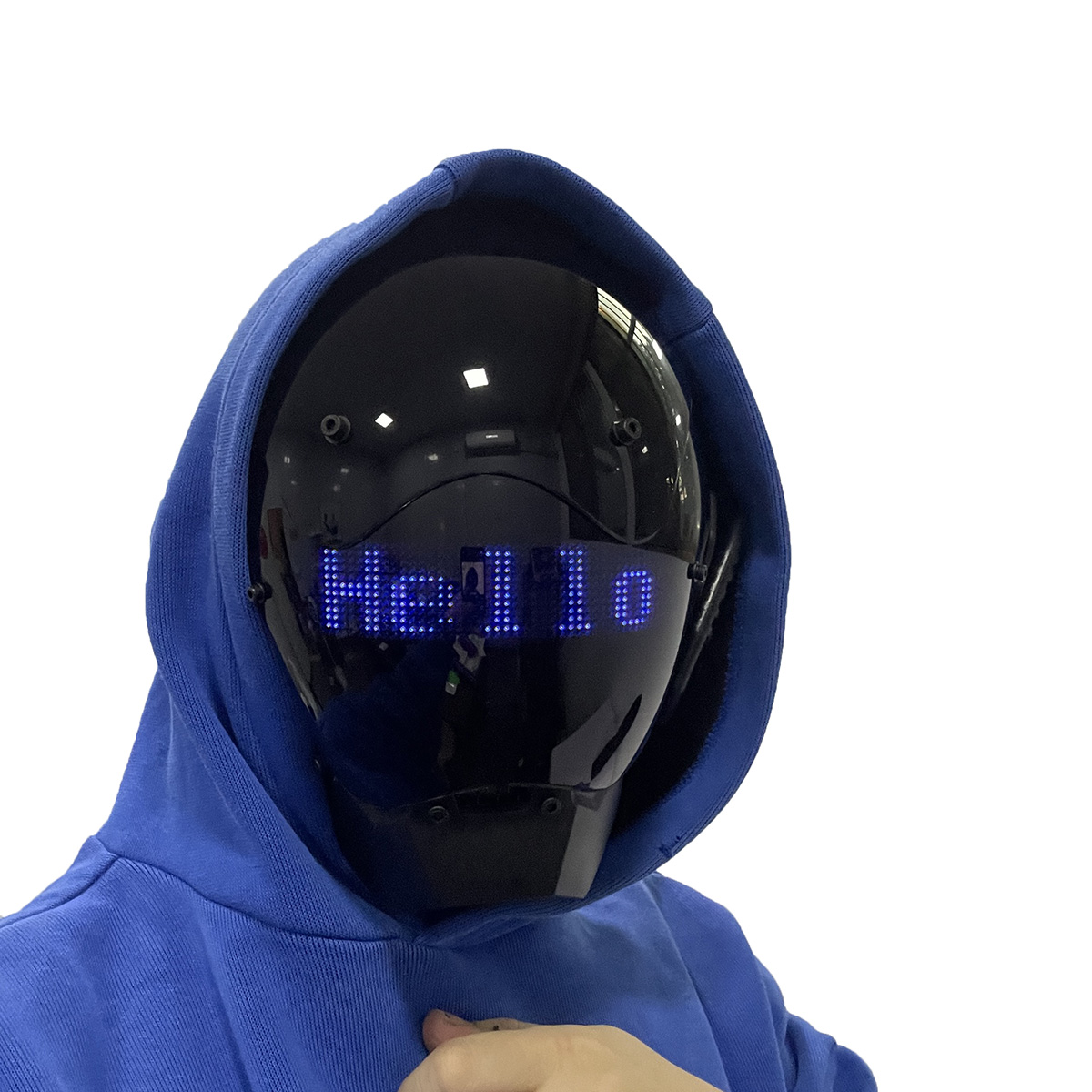 Men Accessories App - JAUPTO Punk Mask Cosplay for Men,Bluetooth