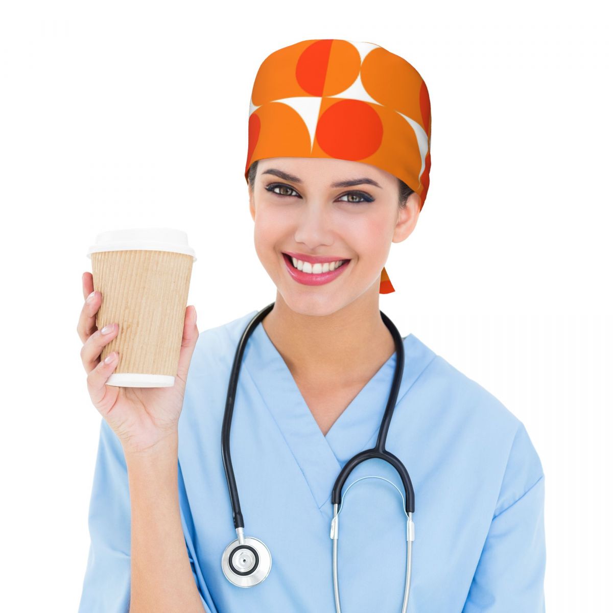 Orange Bauhau Scrub Hat Doctor - Men Accessories H&M 评论和价格