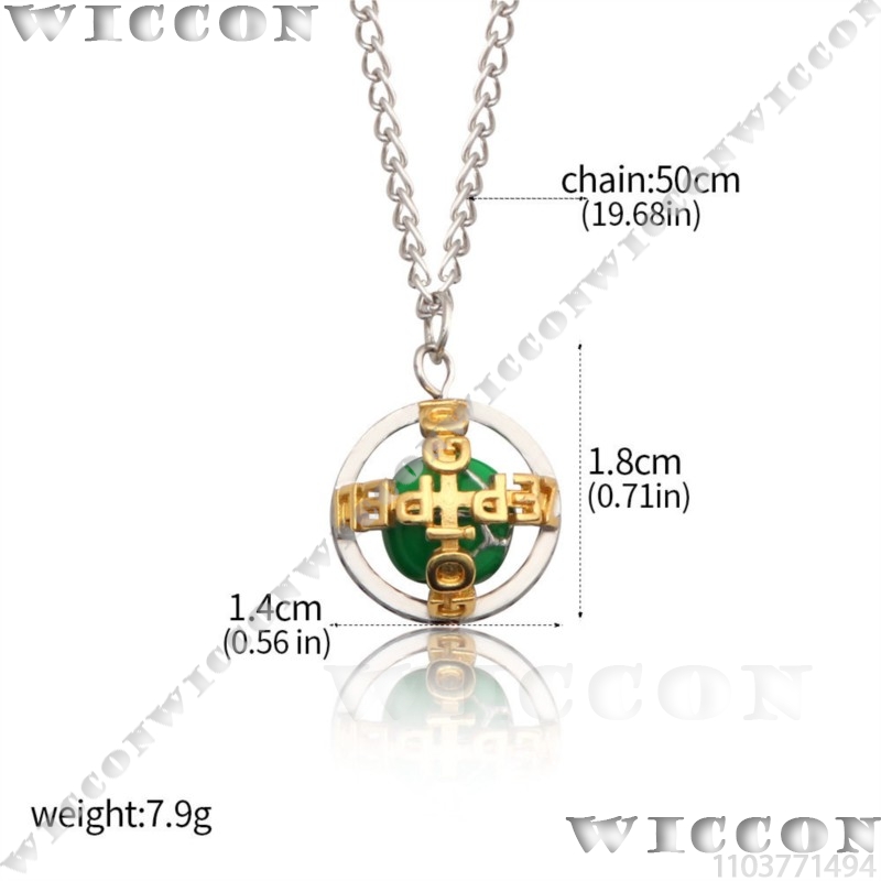 Zeppeli necklace Gyro j0 Anime - Men'S Accessories With Suits 评论和价格