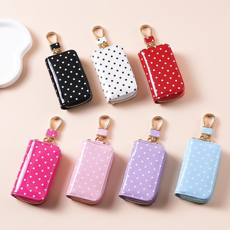 Polka Dot Glossy Patent Leathe - Men Accessories Store 评论和价格