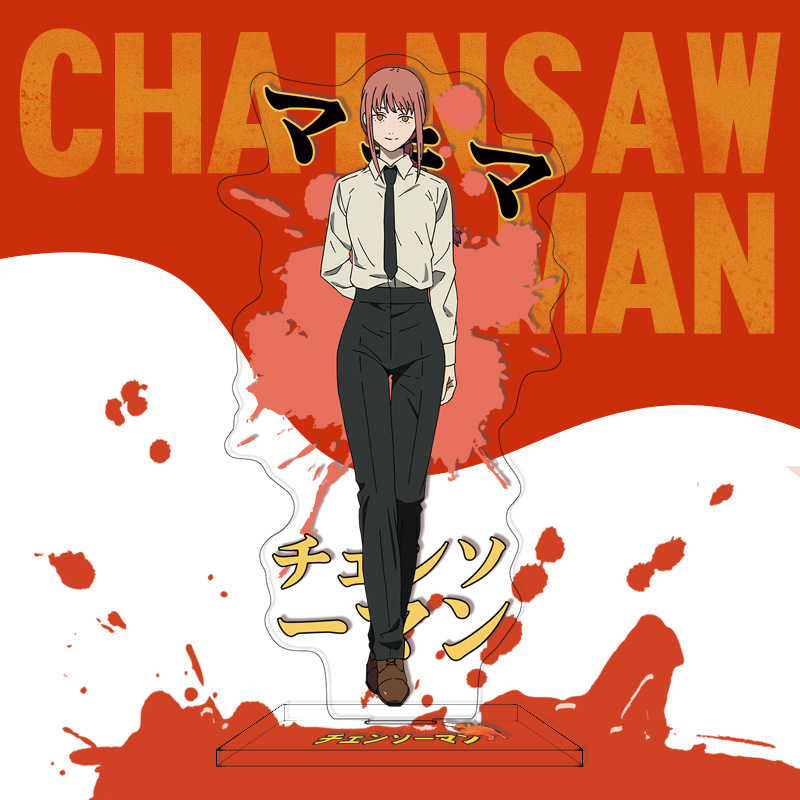 16Cm Anime Chainsaw Man Acryli - Men Accessories For Birthday Gift 评论和价格