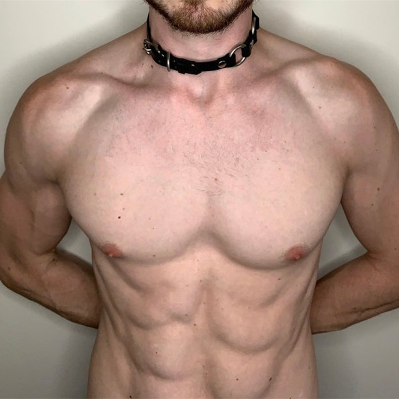 Stylish Synthetic Leather Chok - Men Accessories Neck Chain 评论和价格