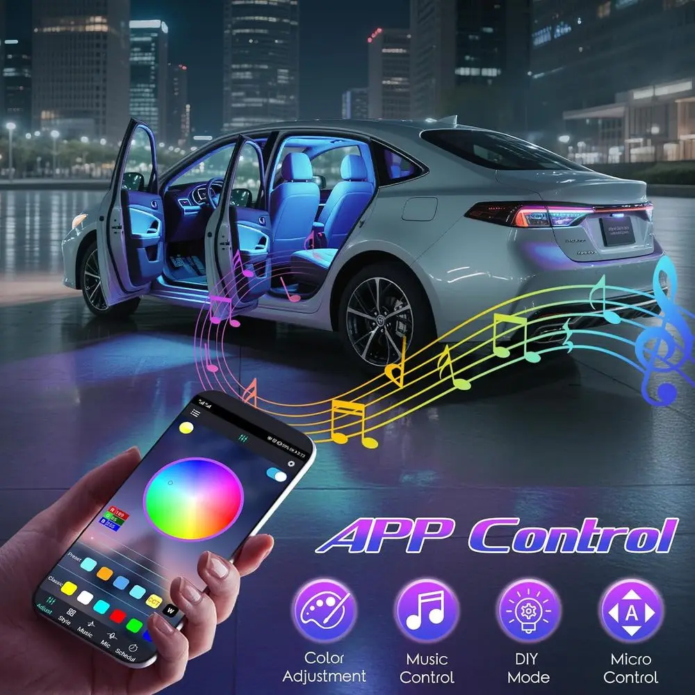 LED Lights or Halloween Car Ac - Men Accessories App 评论和价格