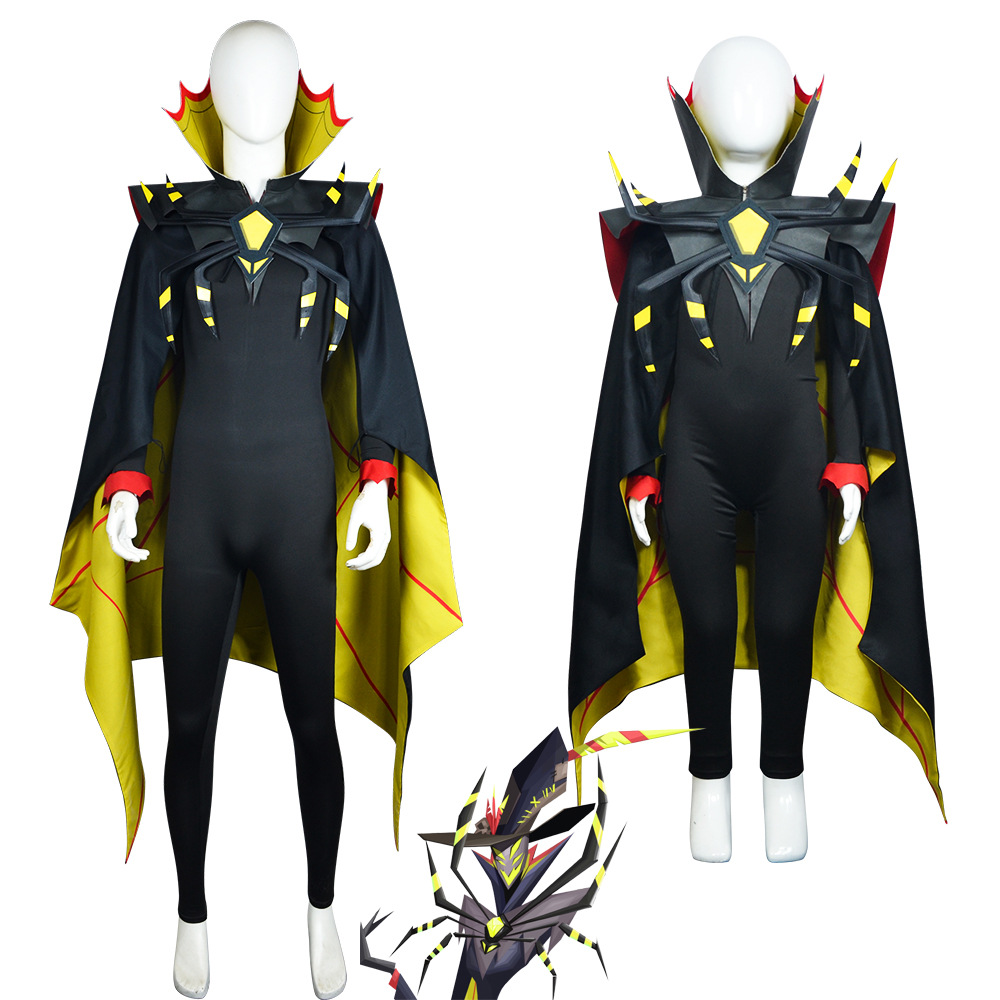 Hazbin Hotel Cosplay Costume S - Men'S Accessories With Suits 评论和价格