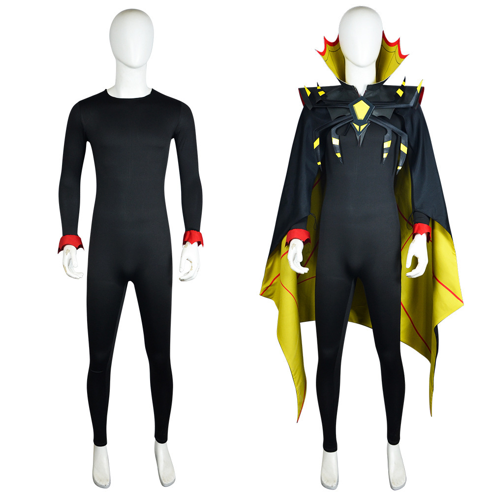 Hazbin Hotel Cosplay Costume S - Men'S Accessories With Suits 评论和价格