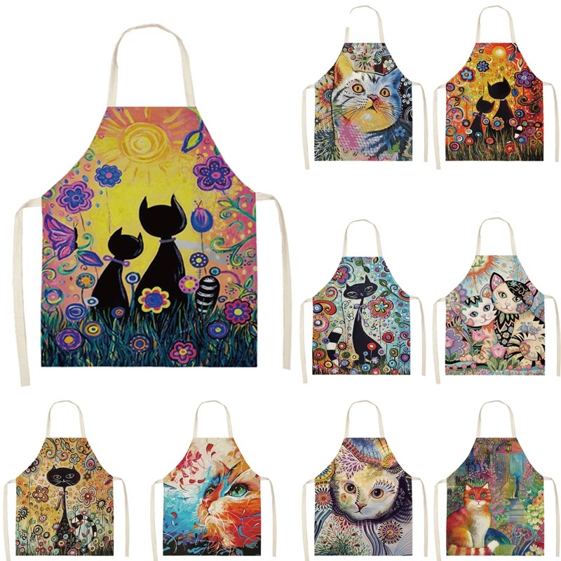 Retro Funny Cat Cartoon Cookin - Men Accessories Shop 评论和价格