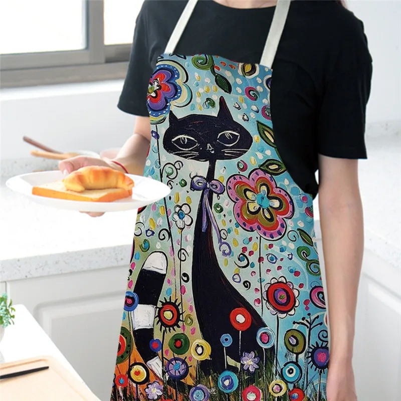 Retro Funny Cat Cartoon Cookin - Men Accessories Shop 评论和价格