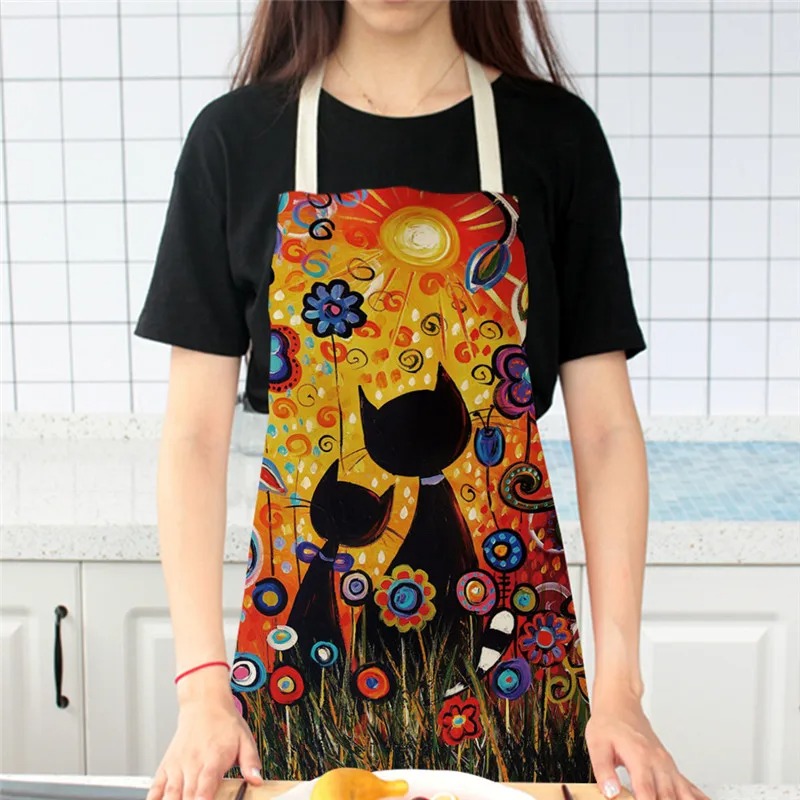 Retro Funny Cat Cartoon Cookin - Men Accessories Shop 评论和价格