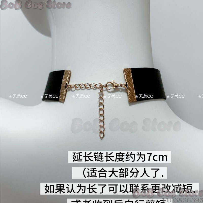 9S Choker Game Nie Cosplay Cos - Men Accessories For Birthday Gift 评论和价格