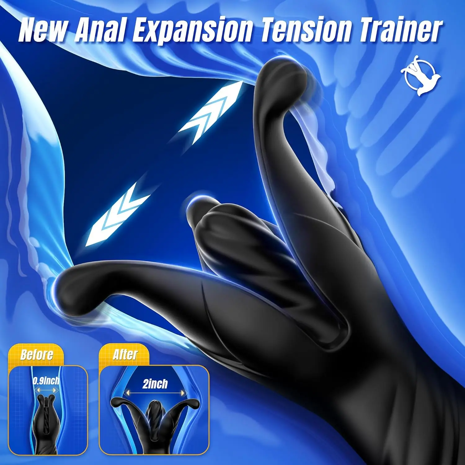 Flapping Thrusting Anal Vibrat - Men Accessories App 评论和价格
