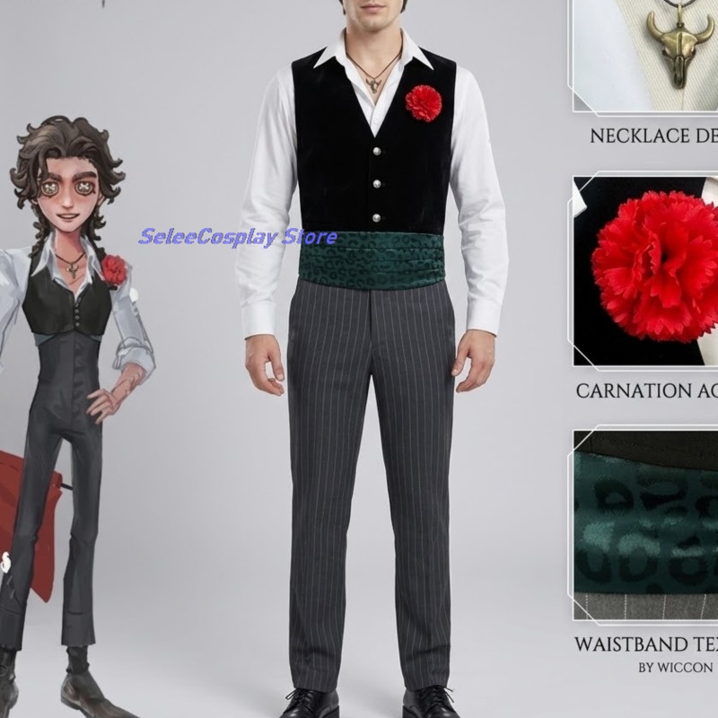 Adults Cosplay Game Game Ident - Men'S Accessories With Suits 评论和价格