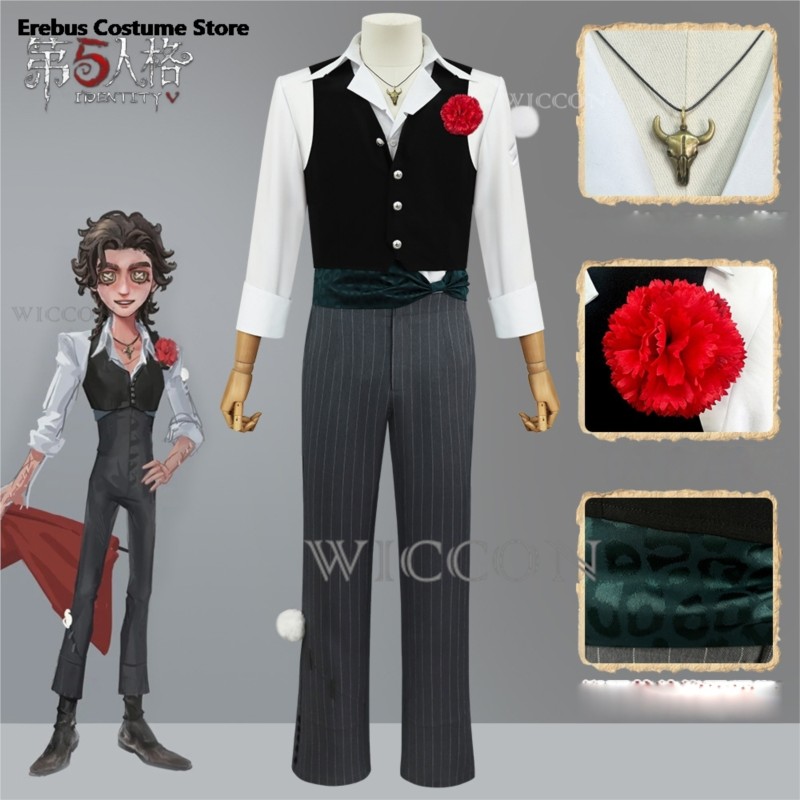 Adults Cosplay Game Game Ident - Men'S Accessories With Suits 评论和价格