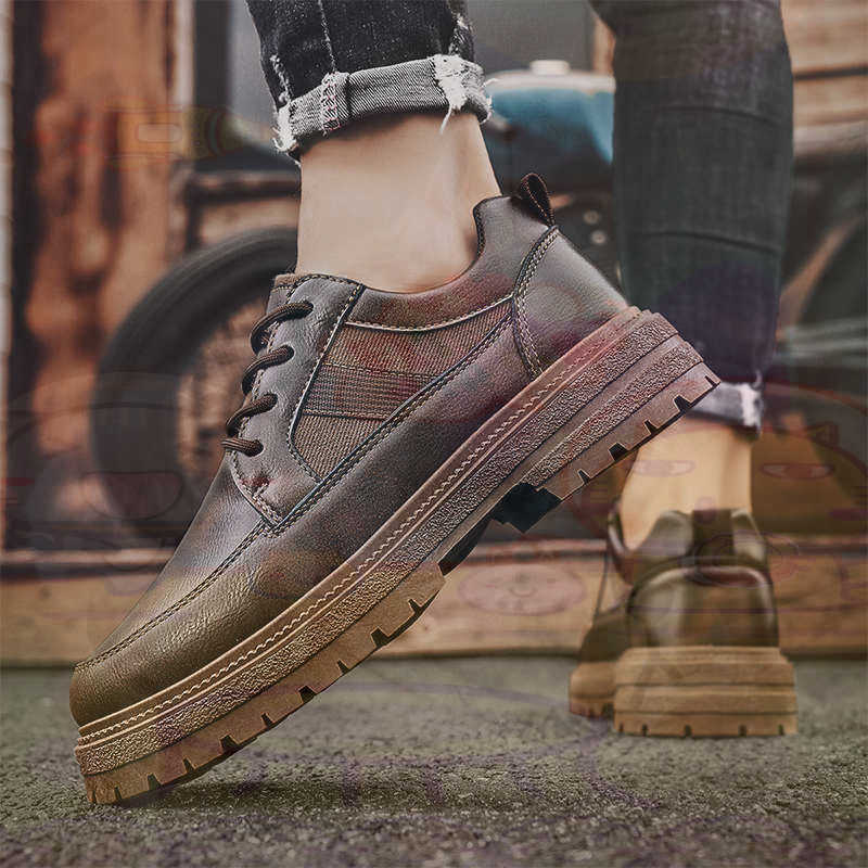 Dark Natural Leather Fashion T - Men Accessories Low Price 评论和价格