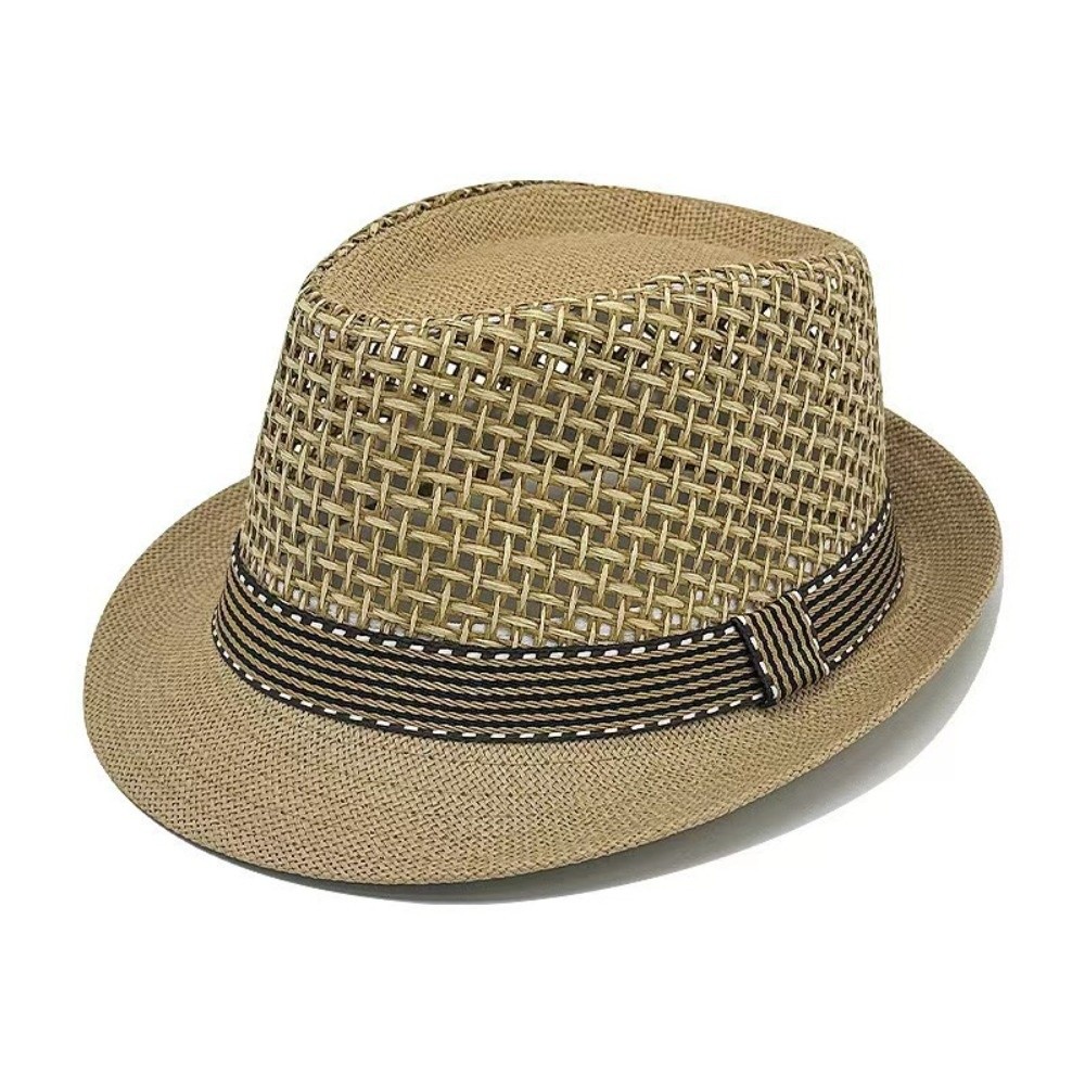 Short Brim Men Panama Hat Brea - Men Accessories H&M 评论和价格