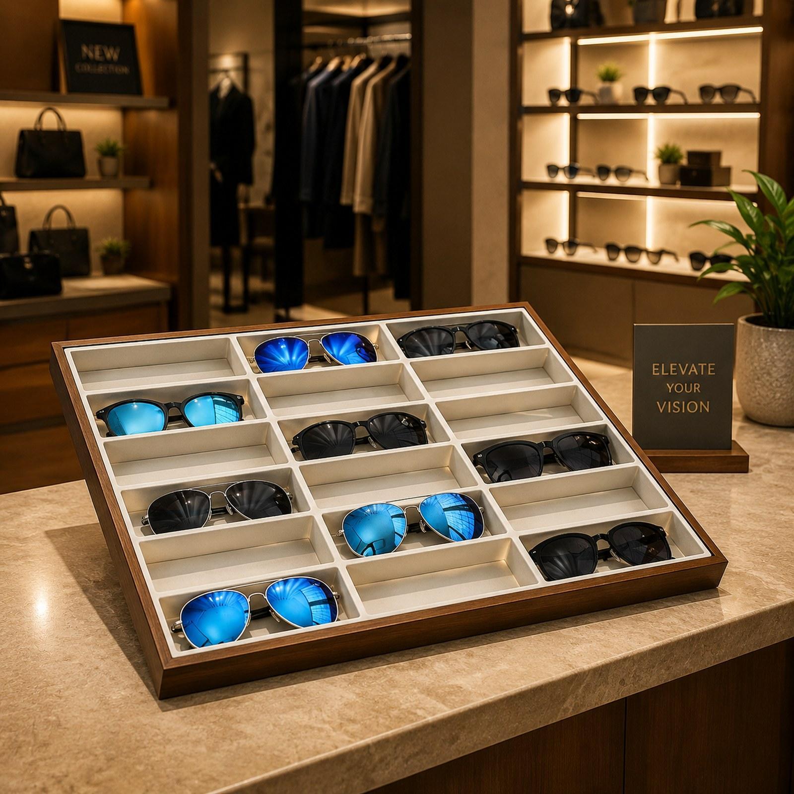 Glasses Display Tray Eyewear S - Men Accessories Store 评论和价格
