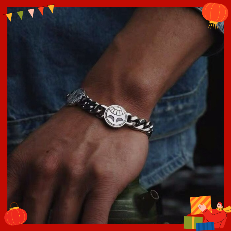 One Piece Ace Bracelet Anime P - Men Accessories For Birthday Gift 评论和价格