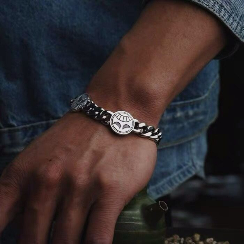 One Piece Ace Bracelet Anime P - Men Accessories For Birthday Gift 评论和价格