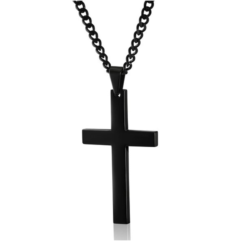 Vintage Gothic Pendant Cross N - Men Accessories Neck Chain 评论和价格
