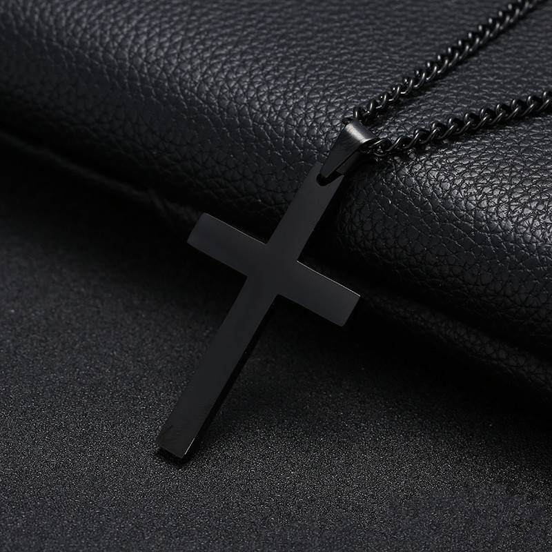 Vintage Gothic Pendant Cross N - Men Accessories Neck Chain 评论和价格