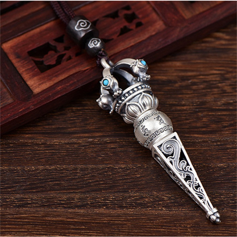 Six-character Truth Vajra Pest - Men Accessories Neck Chain 评论和价格