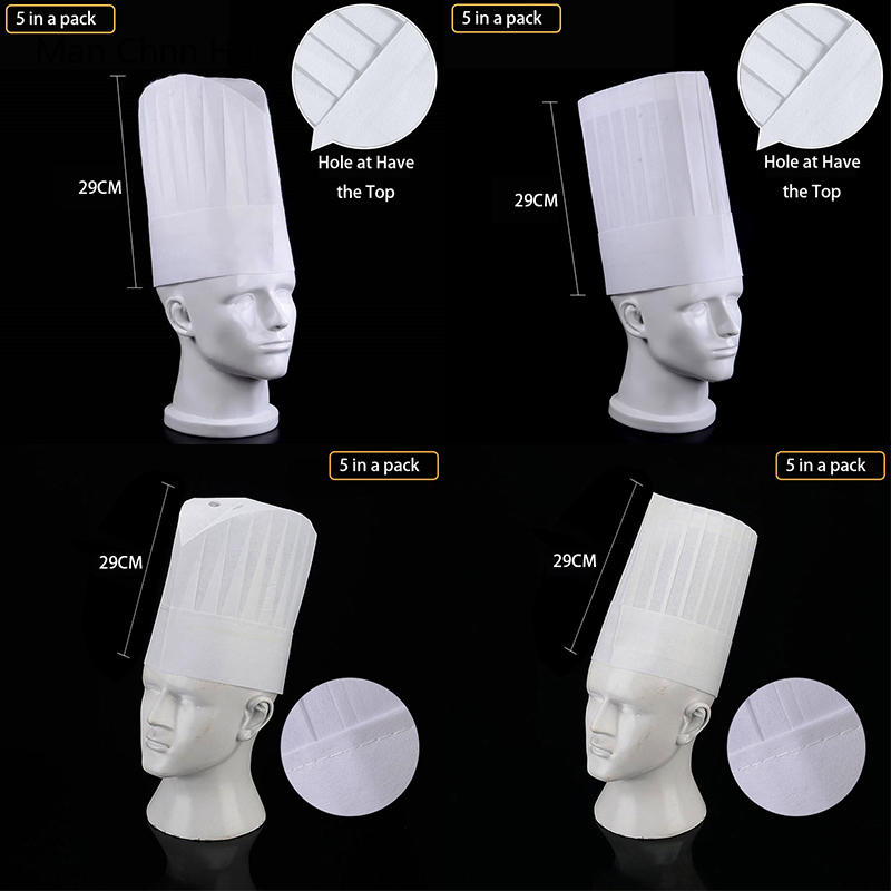 5/10 PCS Restaurant Kitchen Ha - Men Accessories Shop 评论和价格