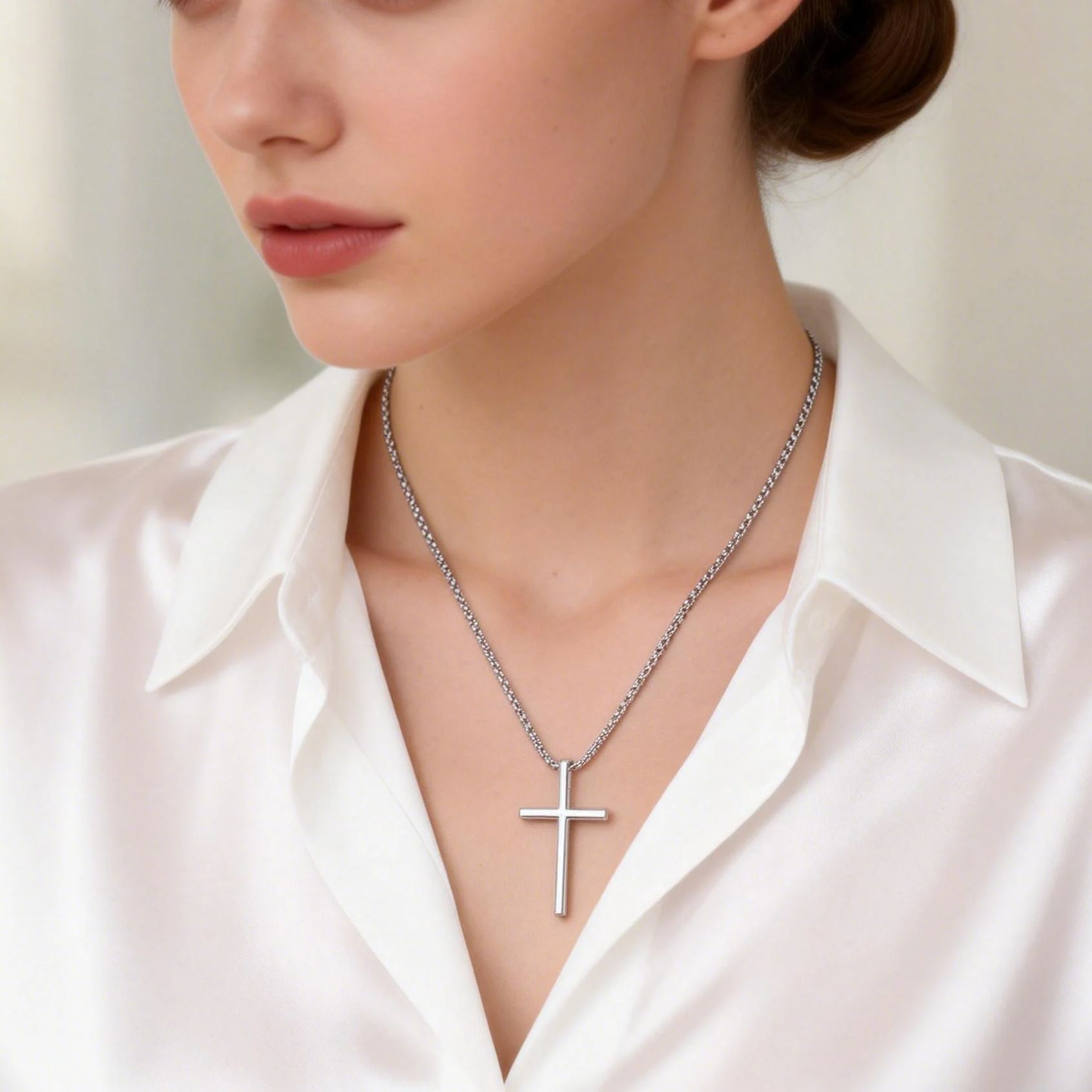 Trendy Christian Religion Neck - Men Accessories Neck Chain 评论和价格