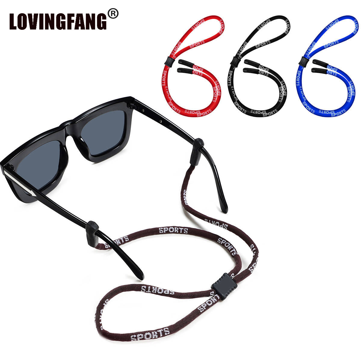 Non-Slip Sunglasses Rope Outdo - Men Accessories Neck Chain 评论和价格
