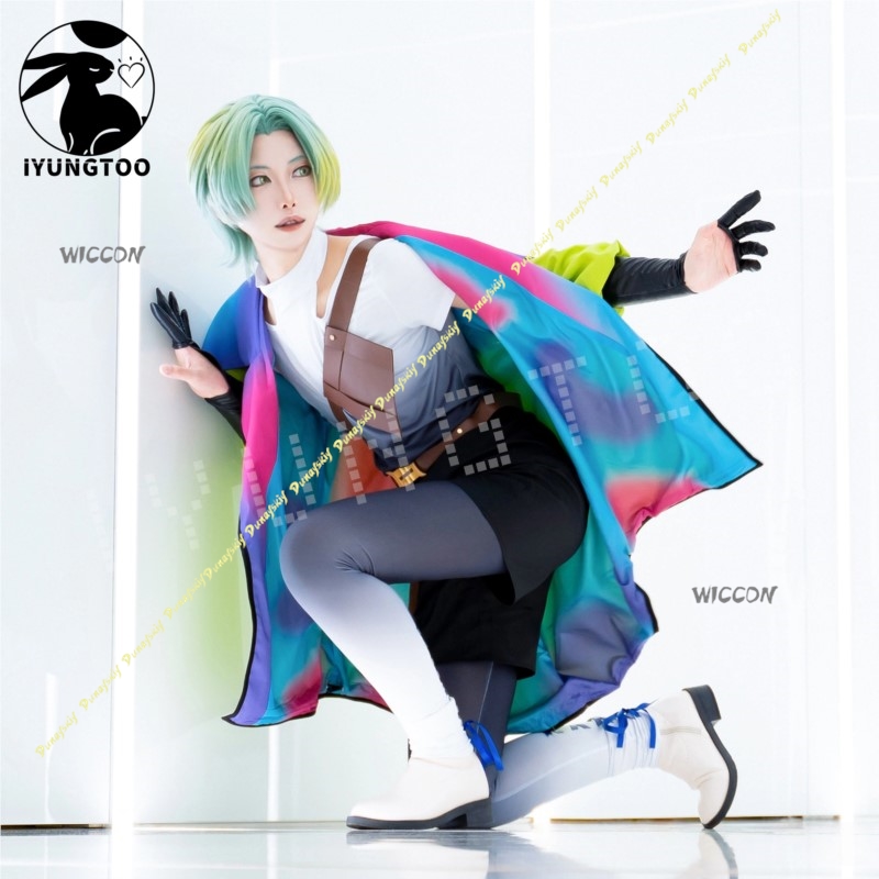 GNOSIA Anime Game Cosplay Cost - Men'S Accessories With Suits 评论和价格