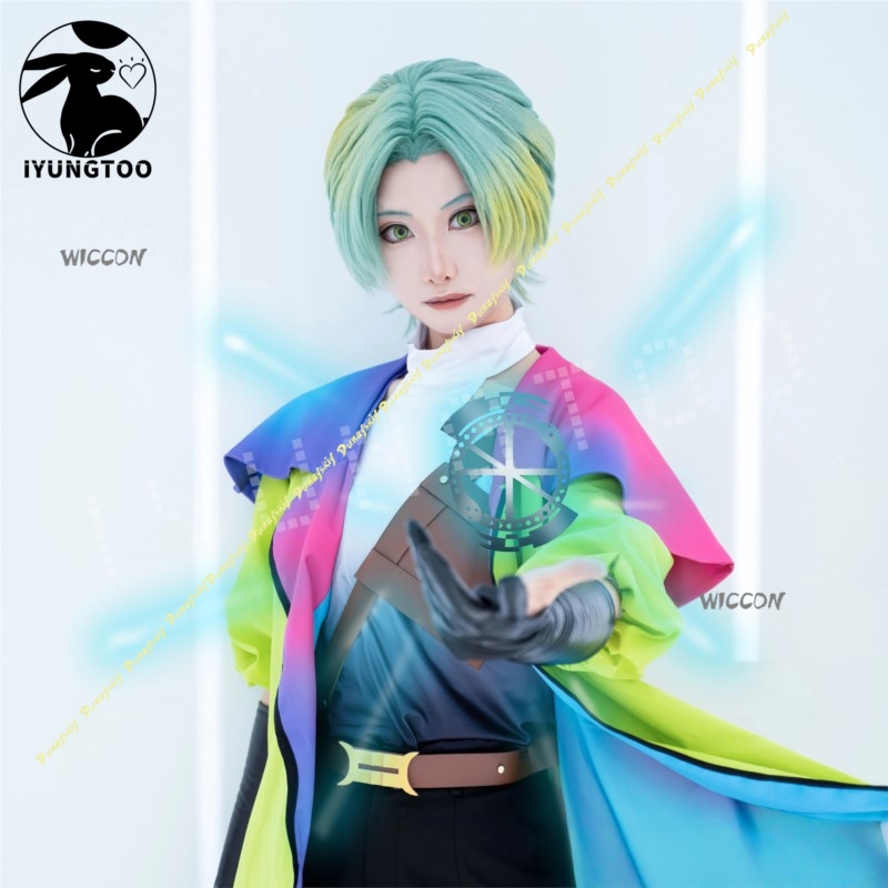 GNOSIA Anime Game Cosplay Cost - Men'S Accessories With Suits 评论和价格