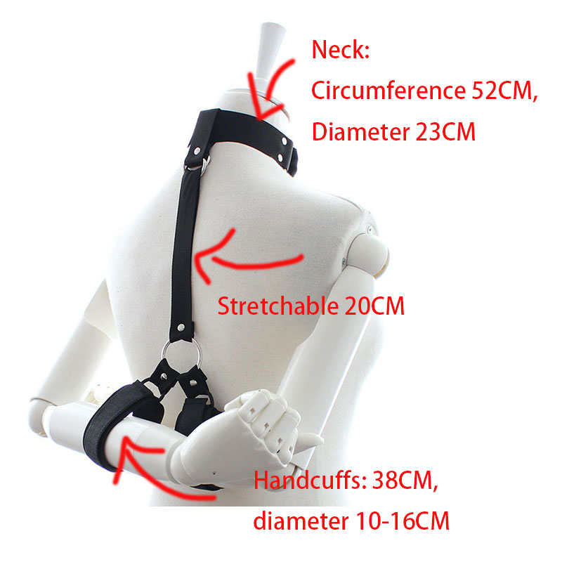 BDSM Restraints Harness Open L - Men Accessories Shop 评论和价格
