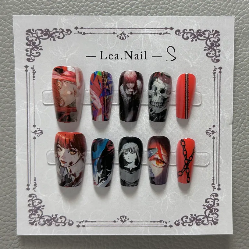 Anime Chainsaw Man Manicure Ma - Men Accessories For Birthday Gift 评论和价格