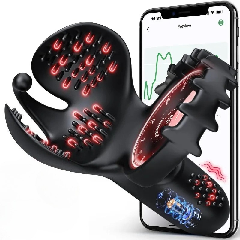 APP Control Mens Penis Ring Vi - Men Accessories App 评论和价格