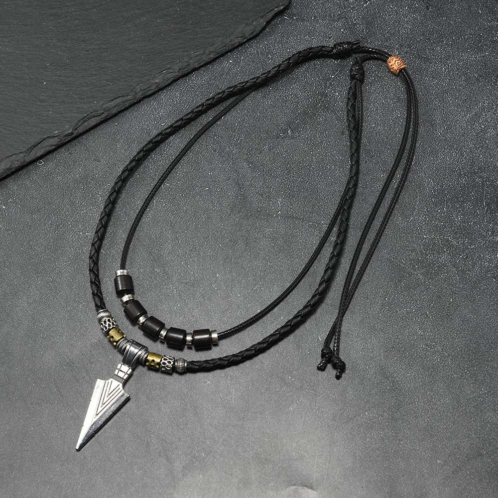 Men's Viking Arrowhead Necklac - Men Accessories Neck Chain 评论和价格
