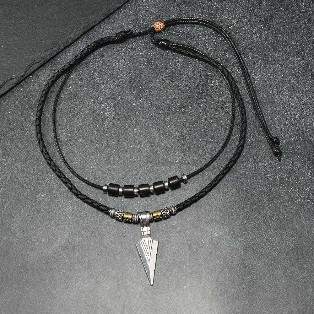 Men's Viking Arrowhead Necklac - Men Accessories Neck Chain 评论和价格